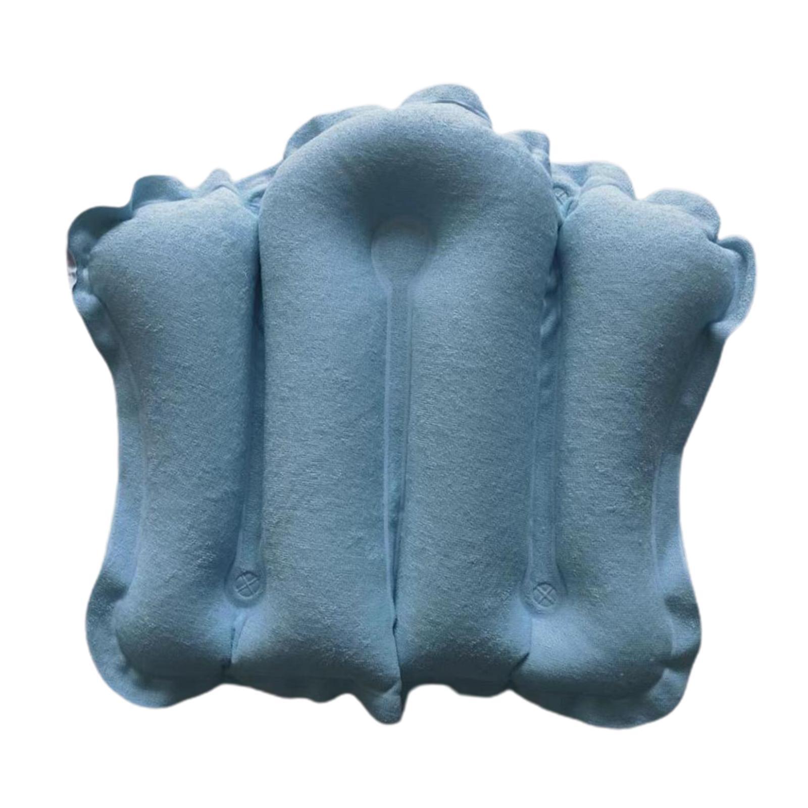 Bathtub Pillow Inflatable - インフレータブルバスピロー、速乾性バスクッション、滑り止め浴槽バスクッションクッション、プール、バス、自宅、スパ用