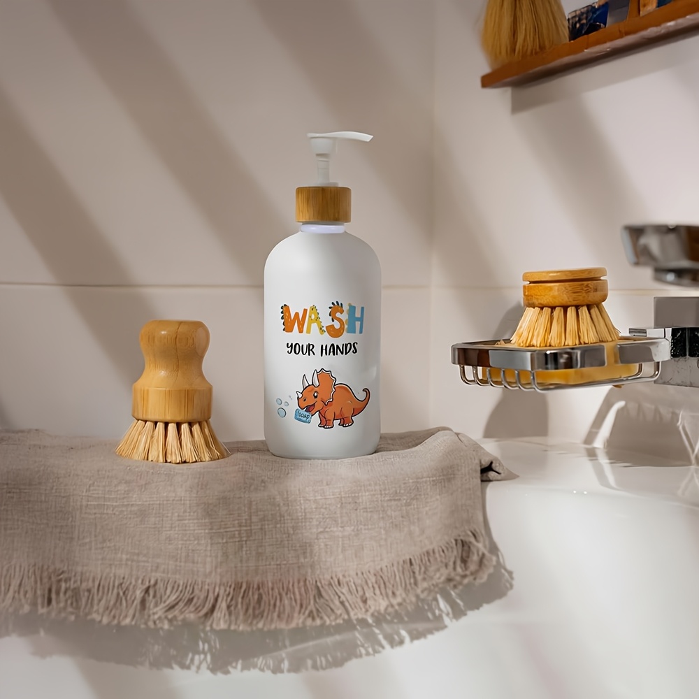 バスルーム用ソープディスペンサー、恐竜型プラスチック製ディッ - Home Bathroom Soap Dispenser のレビューと価格
