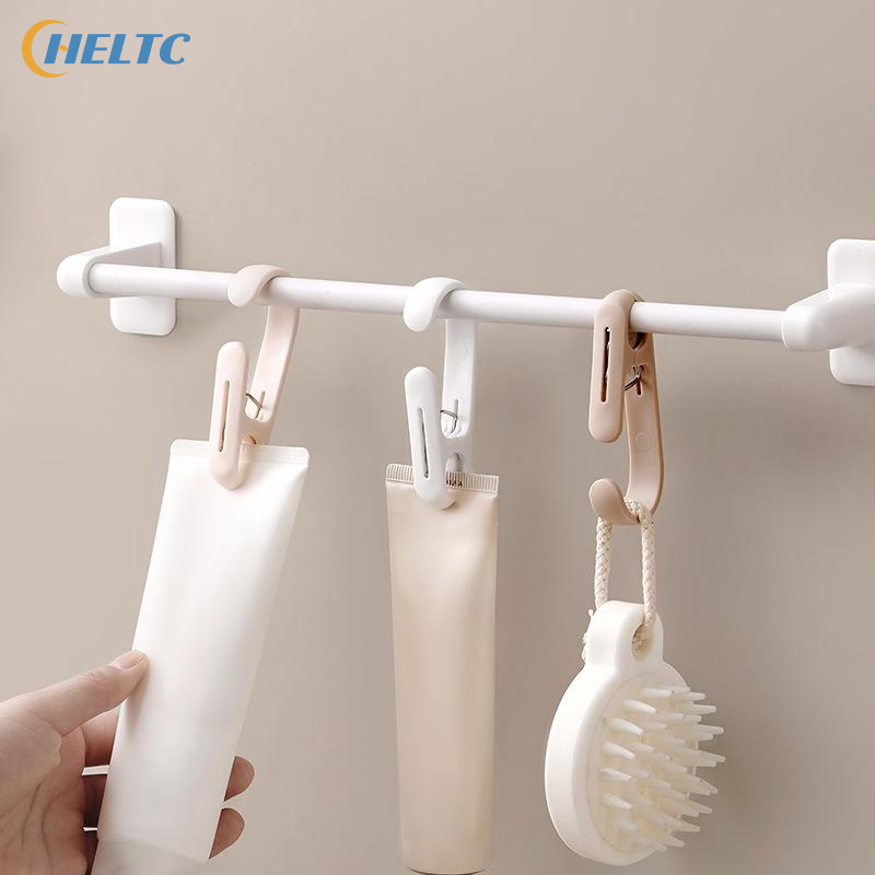 10個入り多目的吊り下げクリップフック、家庭用キッチン・バス - Home Bathroom Supplies のレビューと価格