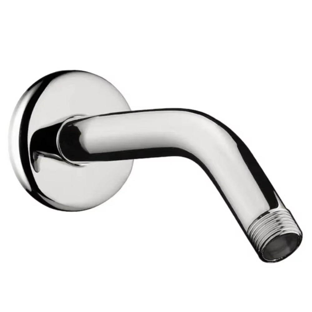 新しいステンレス鋼シャワーアーム壁掛けシルバー延長パイプ交換 - Home Creation Bathroom のレビューと価格