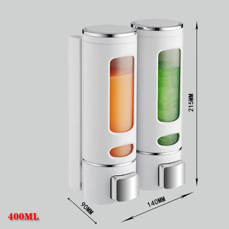 壁掛け式シャワーポンプディスペンサー,ハンドウォッシュ,シャ - Home Bathroom Soap Dispenser のレビューと価格