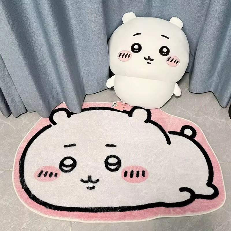 ホットカートゥーンラグアニメハチワレうさぎぬいぐるみフロアマ - Home Center Bathroom Accessories のレビューと価格