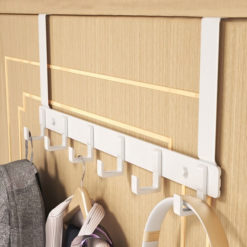 ドア上のフック 6 フック洋服コート帽子タオルハンガーバスル - Home Creation Bathroom のレビューと価格