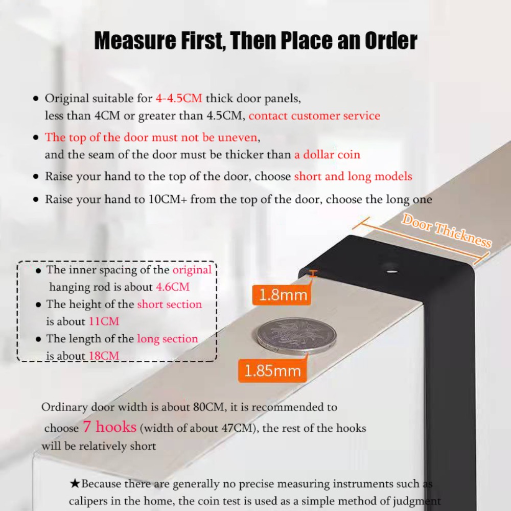 ドア上のフック 6 フック洋服コート帽子タオルハンガーバスル - Home Creation Bathroom のレビューと価格