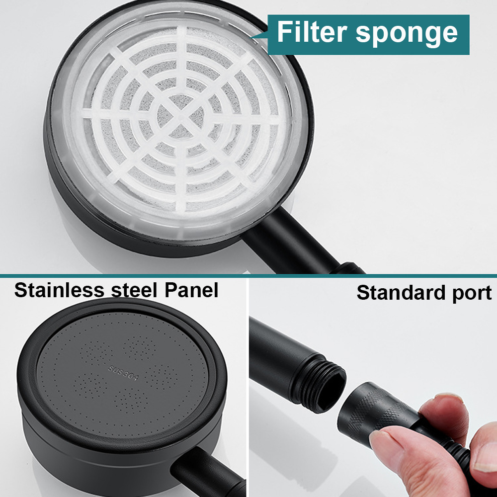 304 ステンレス鋼のシャワーヘッド、ハンドヘルドバスレイン - Home Center Bathroom Accessories のレビューと価格