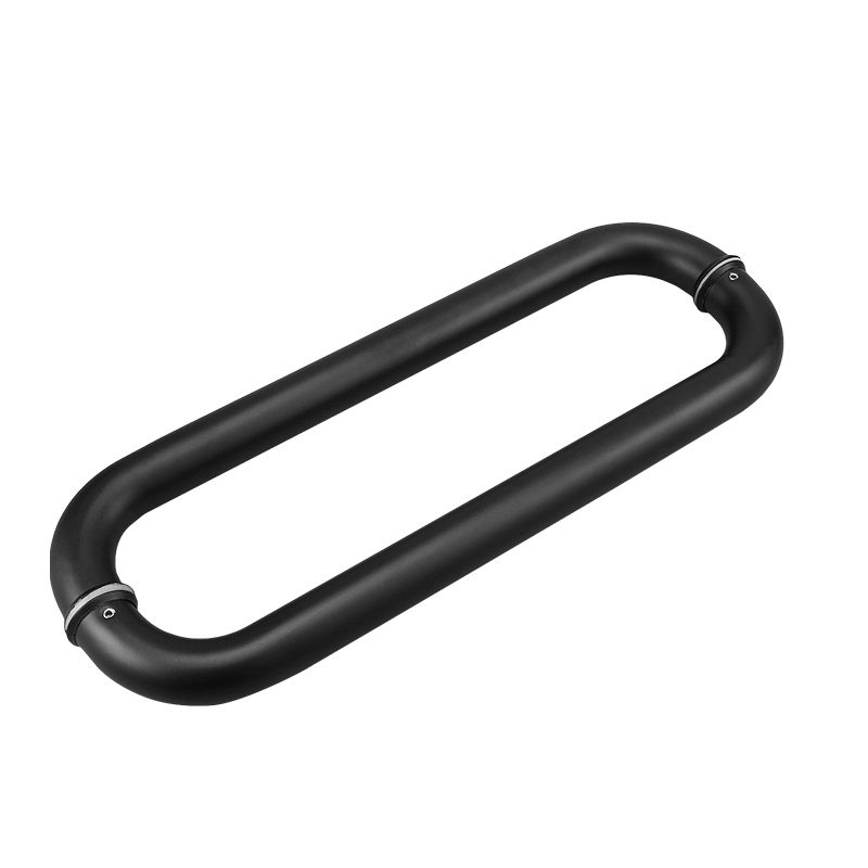 1 ペアステンレス鋼ガラスドアハンドル浴室ドア手すりノブ家の - Home Center Bathroom Accessories のレビューと価格