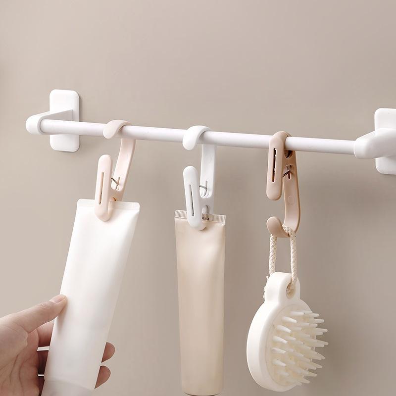 10個入り多目的吊り下げクリップフック、家庭用キッチン・バス - Home Bathroom Supplies のレビューと価格