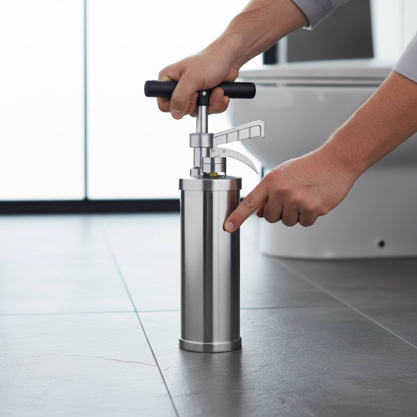 空気圧排水溝詰まり解消器クイック解消トイレプランジャーポンプ - Home Bathroom Pressure Pump のレビューと価格