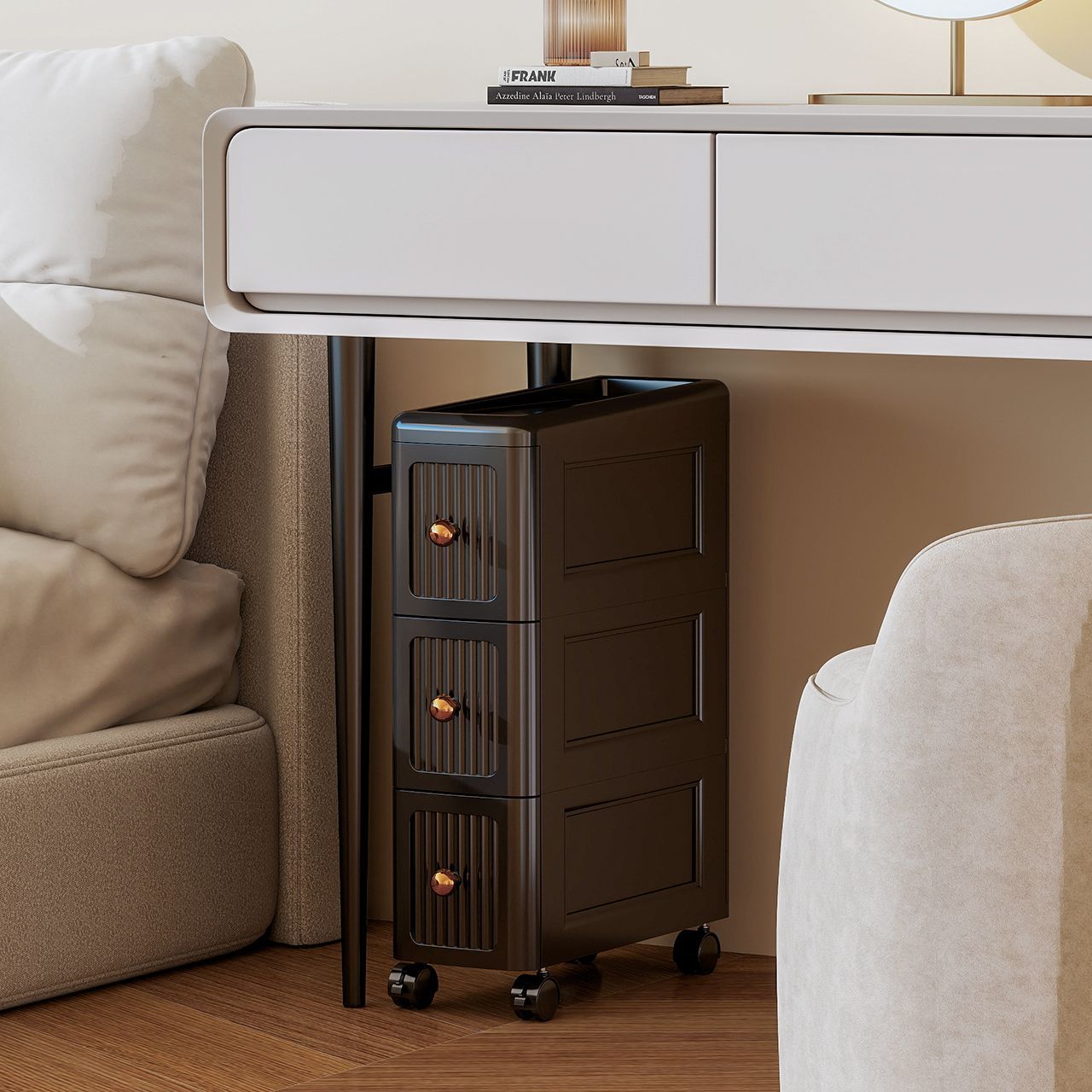 15CMの狭い隙間用引き出し収納キャビネット – キッチン、 - Home Goods Bathroom Storage のレビューと価格