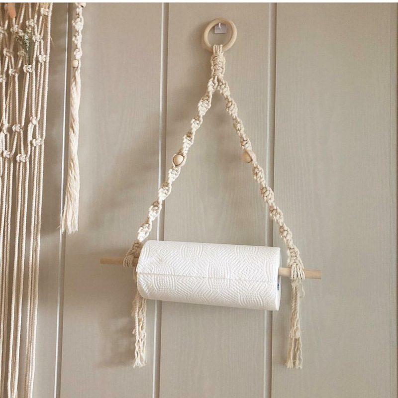 マクラメ-ペーパータオルホルダー,壁掛け,キッチン,バスルー - Home Center Bathroom Accessories のレビューと価格