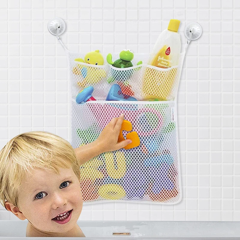 ベビーシャワーバスおもちゃ ホワイト ベビーキッズおもちゃ収 - Home Goods Bathroom Storage のレビューと価格