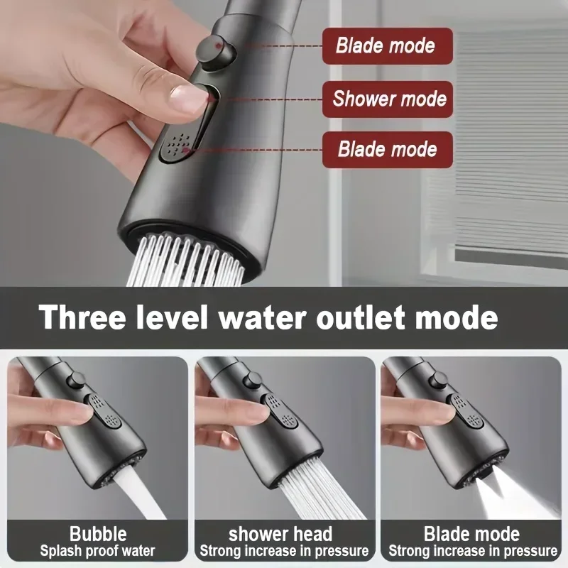 蛇口エクステンダー金属 3 モードヘッド節水ホーム拡張シャワ - Home Creation Bathroom のレビューと価格