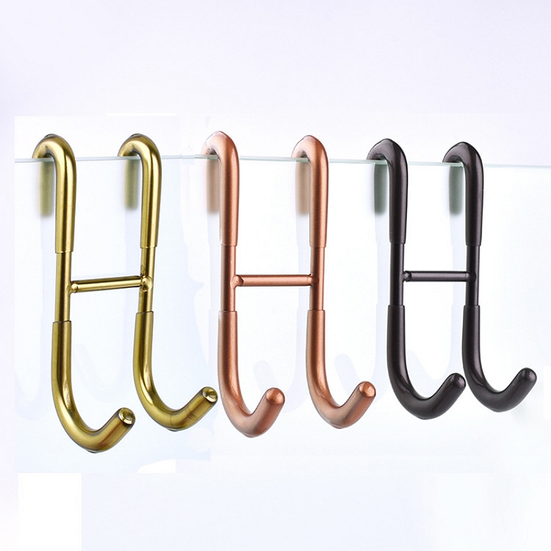 ステンレス鋼のシャワードアのフック,フレームレス,ガラスタオ - Towel Bar Stainless のレビューと価格