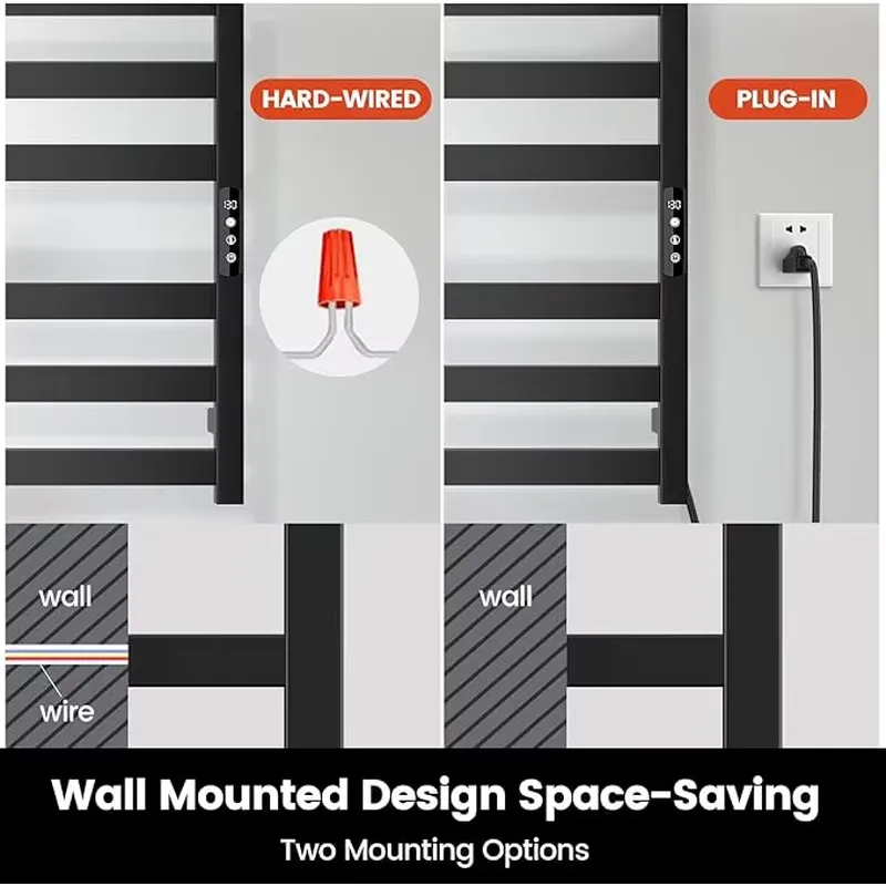 ホットセール 浴室タワーウォーマーラック 6バー スマート電 - Towel Bar Stainless のレビューと価格