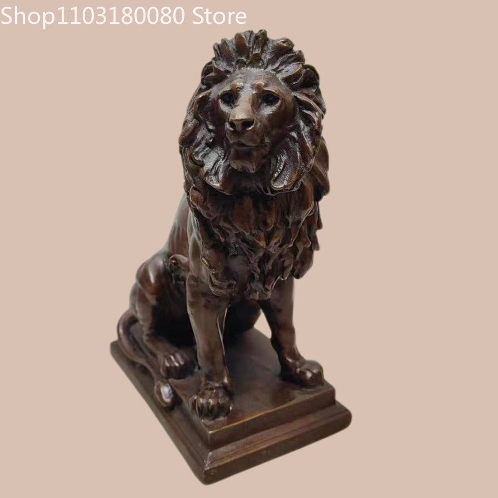 21cmアンティーク仕上げ銅製ユダの獅子像ユダヤ教家庭祭壇装 - Home & Bathroom Building Products Pte Ltd のレビューと価格