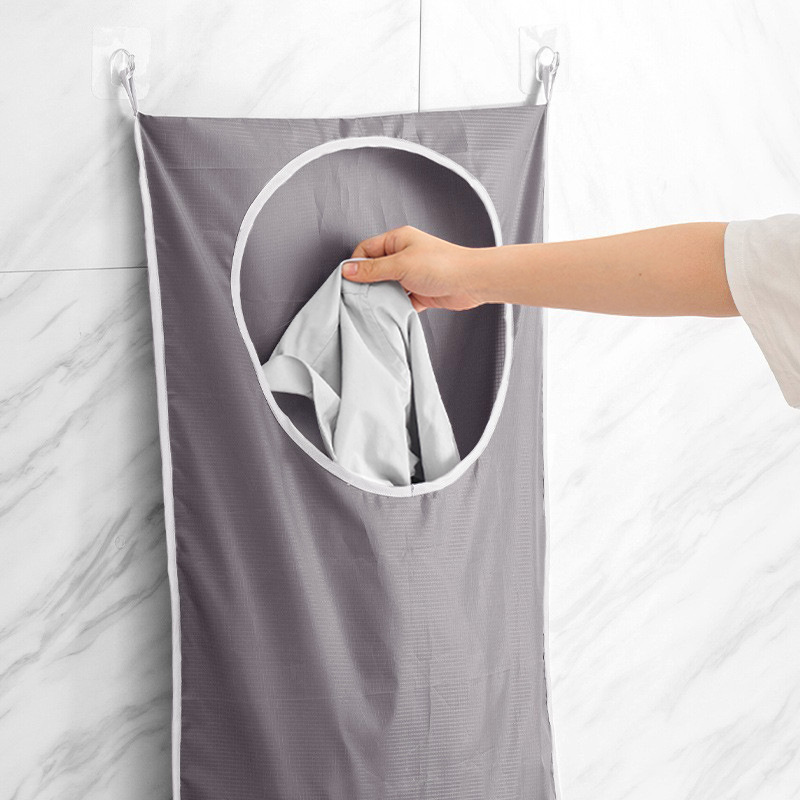 壁掛け式ランドリーバスケット,収納バッグ,折りたたみ式オーガ - Home Goods Bathroom Storage のレビューと価格