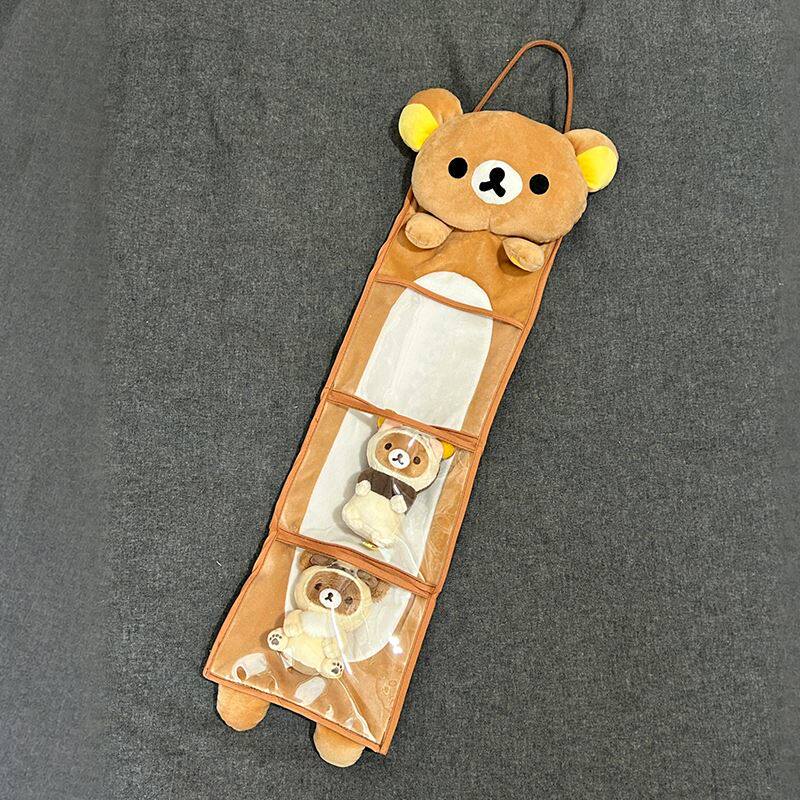 かわいいリラックマ日本の漫画壁掛け収納袋寮ベッドサイド雑貨オ - Home Goods Bathroom Storage のレビューと価格