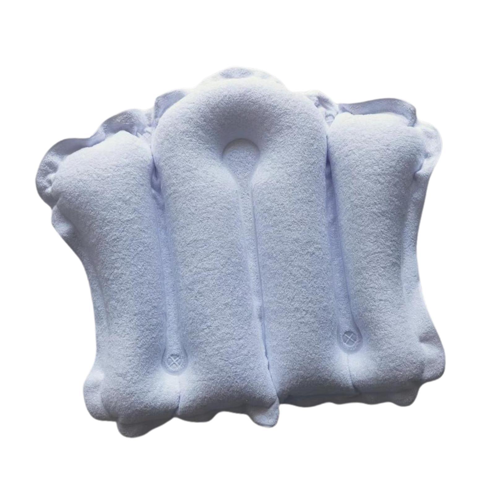 インフレータブルバスピロー、滑り止め浴槽用枕、速乾性バスクッ - Bathtub Pillow Inflatable のレビューと価格
