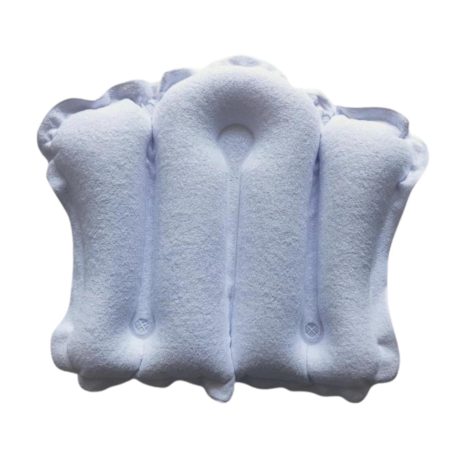 インフレータブルバスピロー、浴槽ピロー、スパ浴槽ヘッドレスト - Bathtub Pillow Inflatable のレビューと価格