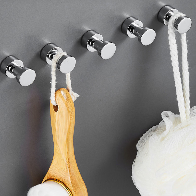 2/3/4/5個真鍮ローブフック防錆タオルフックキー帽子フッ - Home Center Bathroom Accessories のレビューと価格