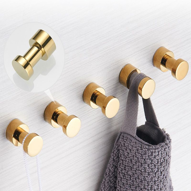 2/3/4/5個真鍮ローブフック防錆タオルフックキー帽子フッ - Home Center Bathroom Accessories のレビューと価格